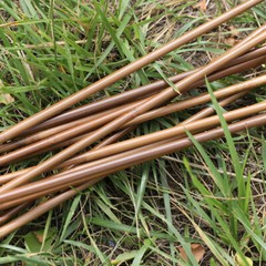33» Archery Bamboo Arrow 4 Feather Longbow Traditional Recurve Bow Tips Hunting