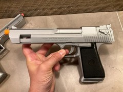 Two Desert Eagle Airsoft Pistol Magnum Research 6mm Replica Spring Loaded Manual