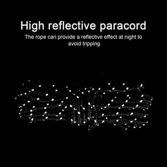 8 Pack High-Reflective Guy Lines 4mm Tent Cords High-Strength Lightweight Cam…