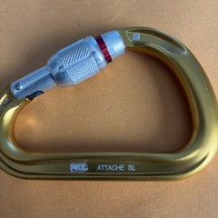 Petzl Triact Lock Lightweight D Shape Carabiner For Climbing And Mountaineering