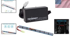Versatile 9.6V 1600mAh NiMH Battery & Charger Combo with Mini Tamiya Connector