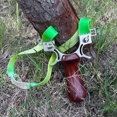 Slingshot, Hunting Sling Shot Set for Adults, Professional Stainless Steel Tacti