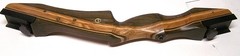 Samick Sage Takedown recurve bow riser laminated olive Dymondwood body