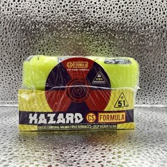 Hazard CS Formula 101A 51mm Safety Yellow Skateboard Wheels New 10176009