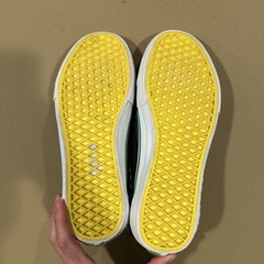 VANS x Shake Junt Pro Skateboarding Shoes Black/Green Yellow Dots US 9.5
