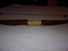Vintage Custom Made Wood Left Hand Long Bow