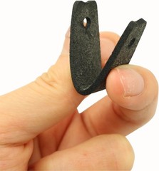 20PCS Microfiber Leather Slingshot Pouches for Hunting & Practice
