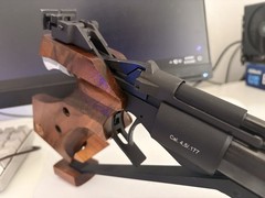 Baikal IZH-46M .177 Cal Lever Single Stroke Air Pistol Custom Left-Handed Grip