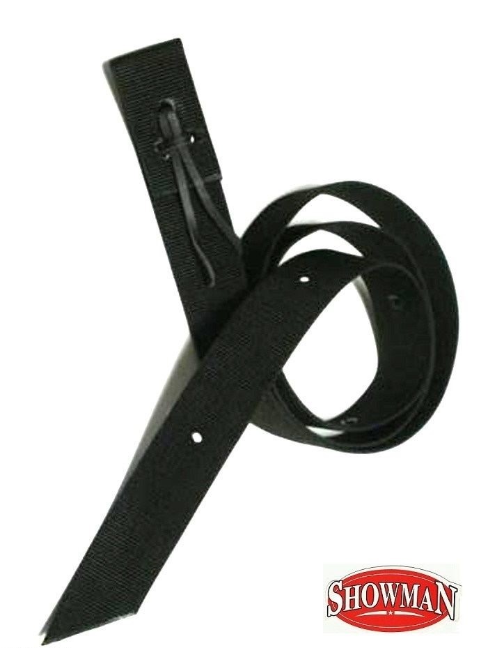 Tie Strap Cinch Double Ply Nylon Black with Punched Holes New Free Shipping