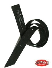 Tie Strap Cinch Double Ply Nylon Black with Punched Holes New Free Shipping
