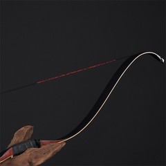 55» Traditional Recurve Bow Longbow Handmade Laminated Archery Hunting Target