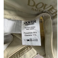 Dover Saddlery Dalton Knee Patch Breech Tan Equestrian Riding Pants 30 350392