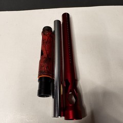 CRBN IC Red/Black paintball barrel AC Thread 691