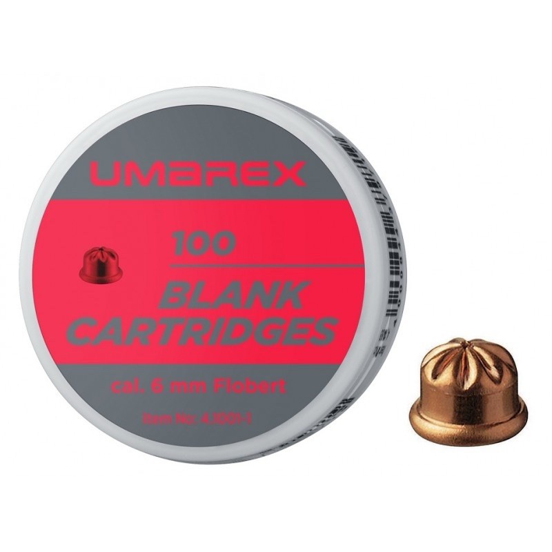 Umarex 6mm Crimpled Blanks .22 Cal, 100ct