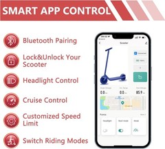 Electric Scooter Adults 350W Motor 19-22MPH 21-28 Miles Range Foldable