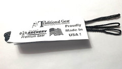 51″ BLACK – ACTUAL LENGTH FASTFLIGHT FLEMISH BOWSTRING Recurve Bow 35-55 LB