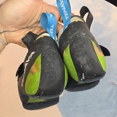 Tenaya Mundaka Climbing Shoes Draxtor Men 7.5 Womens 8.5 EU 41 Black Green Spain