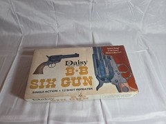 Vintage Daisy Model 179 BB Six Gun Single Action 12 Shot Repeater Peacemaker