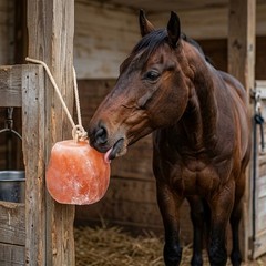 Salt Lick Himalayan Pink Salt Lick Block 5-6lb For Horses Deer & Animals 1 to 12