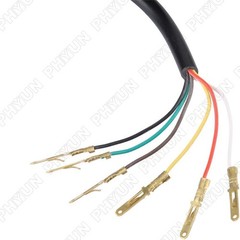 6.5» 36V LED Twist Throttle Thumb Control Set For E-bike Electric Bike Scooter
