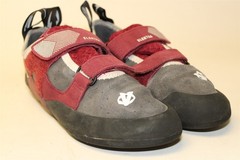 Evolv Elektra Womens Size 38 7.5 Merlot Grey Climbing Approach Bouldering Shoes