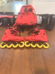 Bundle package FR1 Skates red – Inline Skates