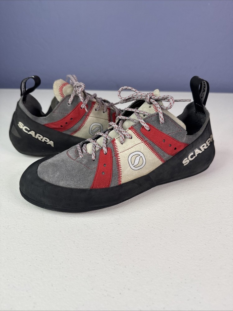 Scarpa Helix Rock Climbing Shoes Men’s Sz 10.5 44 Made In Italy