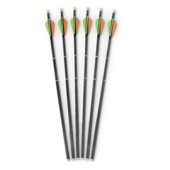 6. 20″ HUNTER PARKER XXT CROSSBOW BOLTS W/ CAPTURE NOCKS- (6pk)
