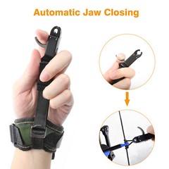 Archery Caliper Release Aid Trigger Wrist Strap Compound Bow Hunting Youth/Adult
