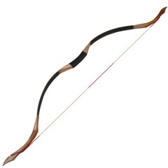 53″ Archery Hunting Mongolian Horsebow Handmade Traditional Recurve Bow Longbow