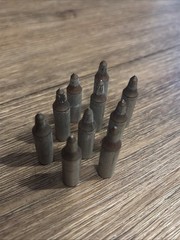 10 Vintage Howard Hill Archery Target Field Points for Wood Arrows 11/32 USA!