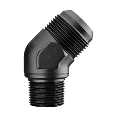 16AN Male Flare to 3/4″ NPT Pipe Fitting Adapter 16AN to 3/4 NPT 45 Degree