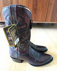 Dan Post DP 2112 Men’s Brown Leather Western Cowboy Boots – US Size 11