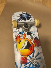 2001 Flame Boy Heavy Metal Team Vintage Rare World Industries Skateboard Deck