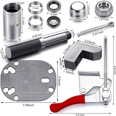 Tire Carrier Hinge Kit Include Necessary Latch, Slewing Bearing, Bearing Hub and