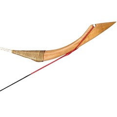 25-55lbs Traditional Recurve Bow Mongolian Archery Longbow Hunting Target RH LH
