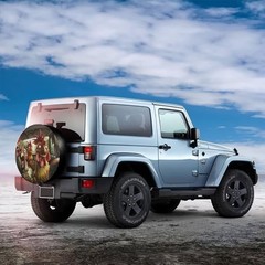 Funny Print Spare Tire 17″ for tire diameter 31.49″-32.67″/80-83cm Chicken