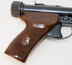 Nice! Hy-Score 800 Blued Rifled Barrel .22 Cal Single Shot Target Pellet Pistol