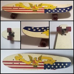 Circa 1975 United States Bicentennial Theme Skateboard