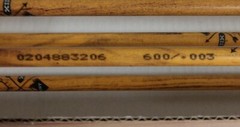 (6) Black Eagle – Vintage – 19/64″ Dia. – .003 Strt – 600 Spine – Carbon Arrows