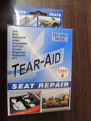 One (1) Tear-Aid Seat Repair Type B Vinyl Patch NEW FREE Shipping