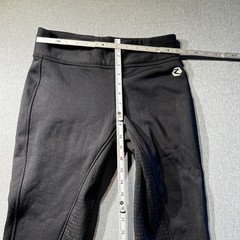 Horze Equestrian Riding Leggings Pants Womens 28 Grip High Rise Skinny Black