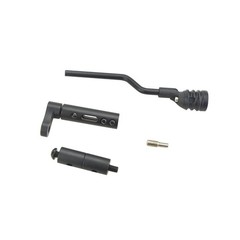 Compound Bow String Stop Bracket Mount Rod Silencer Bowstring Suppressor Hunting