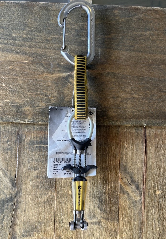 NWT Black Diamond Camalot C3 #2 Aluminum Yellow Climbing Cam
