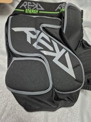 REKD Performance Protection Energy Impact Shorts Sze XS Multi-Sport RKD680 Black