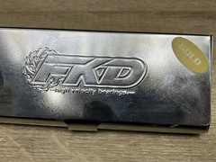 Vintage FKD Gold Skateboard High Velocity Bearings Set Of 8
