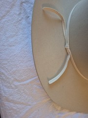 AMERICAN HAT CO. FELT COWBOY HAT & HAT PROTECTER THE HAT STORE TEXAS SIZE 7 1/2