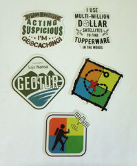 Geocaching Stickers – 50 Vinyl PVC Waterproof Decals -No Duplicates Ship Include