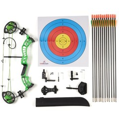 Junior 10-30lbs Compound Bow Archery for Youth Beginner Target Shooting Practice