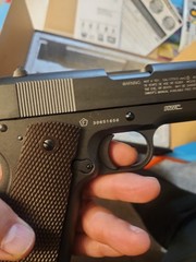 Swiss Arms P1911 Pistol CO2 Operated Semi-Auto BB Pistol 177 NEW IN THE BOX